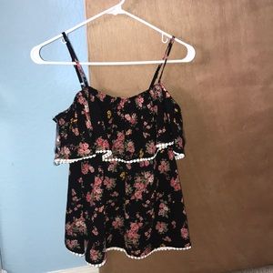Floral tank top